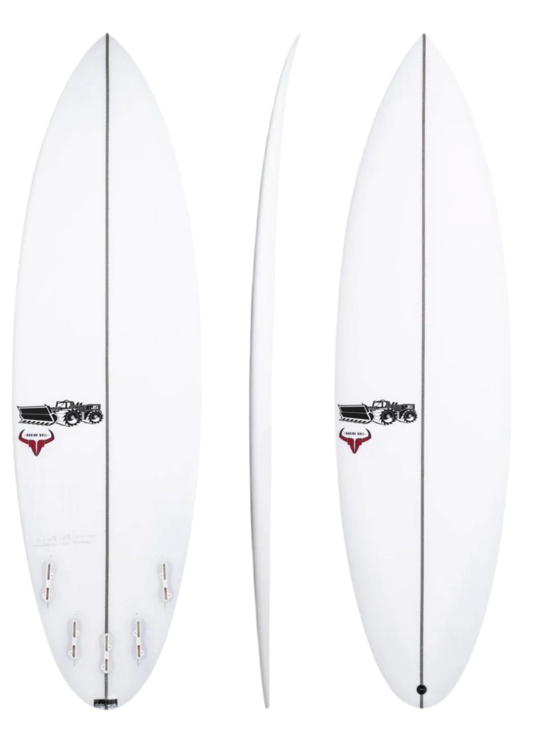 【kazu】Js.Raging Bull 5.10 JS Raging Bull Surfboard Review - Down the Line Surf - YouTube