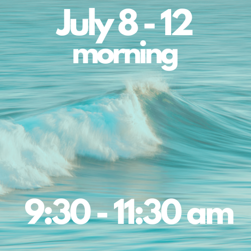 Kids Camp: JULY 08-12, 2024  | 9:30AM - 11:30AM