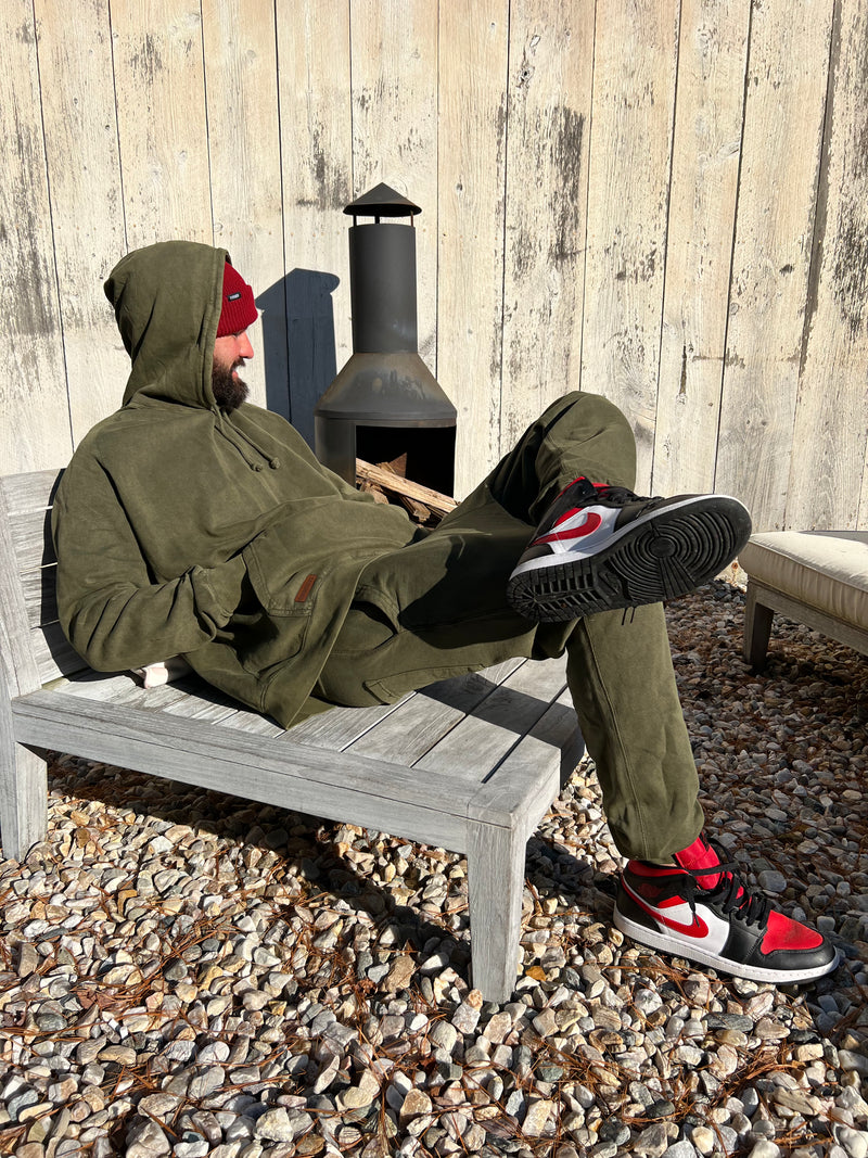Limited Edition Vintage Olive SS Hoodie