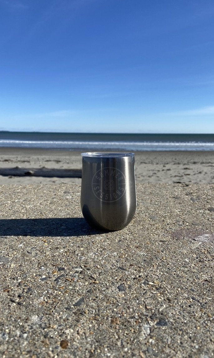 Stainless Steel 12 oz. Stemless
